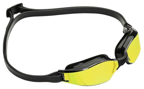 Gafas de natación Aquasphere Xceed Negras - Lentes Amarillas