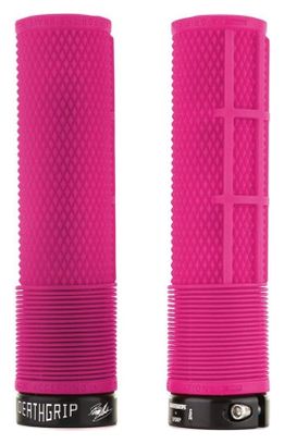 Pair of DMR Brendog DeathGrip Flangeless Pink Grips