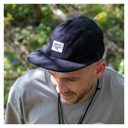 Burgtec Arcade Five-Panel-Kappe, schwarz