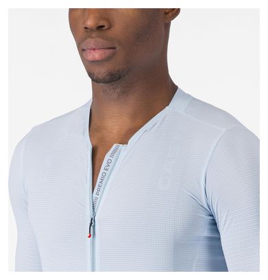 Maglia a maniche corte Castelli Premio Evo blu da uomo