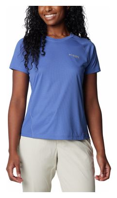 Camiseta técnica Columbia Cirque River Azul para mujer
