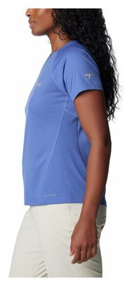 Camiseta técnica Columbia Cirque River Azul para mujer