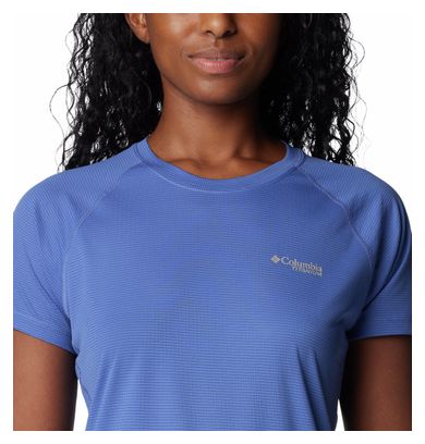 Camiseta técnica Columbia Cirque River Azul para mujer