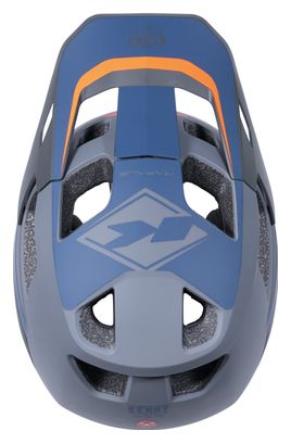 Kenny Rafale Helm Grijs/Oranje