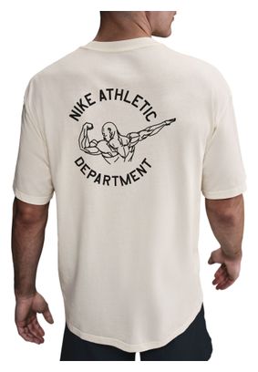 Nike Kurzarm Trikot Beige Herren