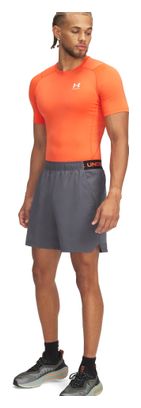 Under Armour Vanish Woven 6in Grey/Orange Men's Shorts
