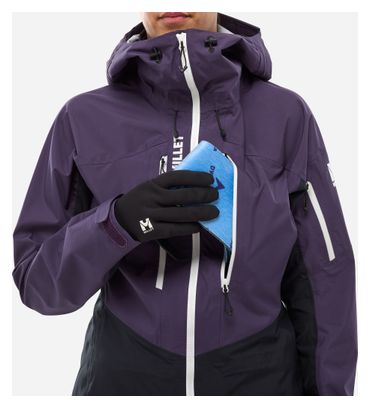 Veste Imperméable Millet M White 3L Violet Femme