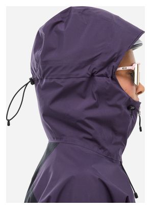 Veste Imperméable Millet M White 3L Violet Femme