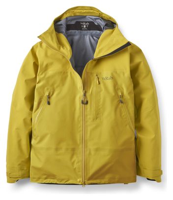 Heren RAB Pro Latok Mountain Geel Waterdicht Jasje