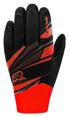 Racer Gloves Light Speed 3 Long Gloves Negro / Rojo