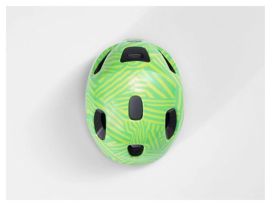 Casco da bambino Bontrager Little Dipper Fr Radioactive Verde / Giallo