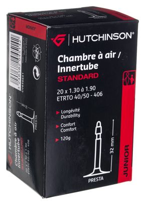 HUTCHINSON Innenrohr STANDARD 20 &#39;&#39; x 1,30 - 1,90 Presta 32mm