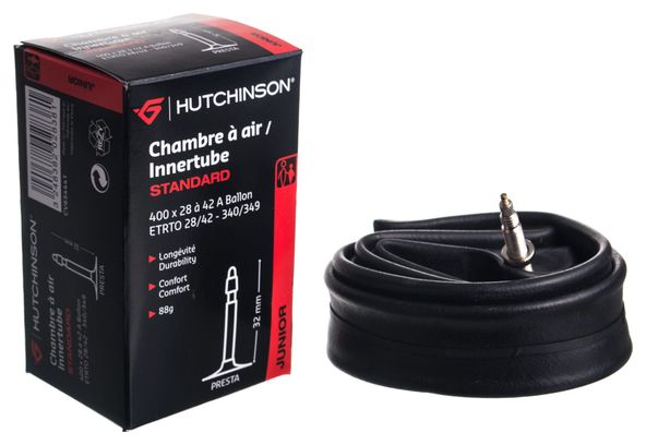 HUTCHINSON Schlauch Kinder Standard 400x28 / 42 Presta 32mm