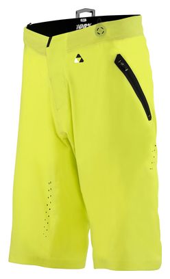 Short avec Peau 100% Celium Solid Jaune Fluo