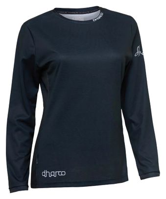 Dharco dames trui met lange mouwen Gravity Stealth Dark Grey