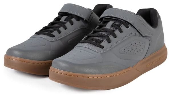 Endura Hummvee Clipless Gray Flat Pedal MTB Shoes