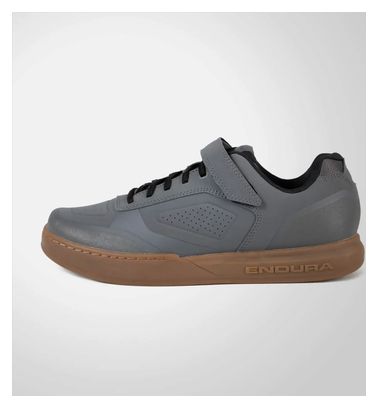 Endura Hummvee Zapatillas Clipless Gris MTB Pedales Planos