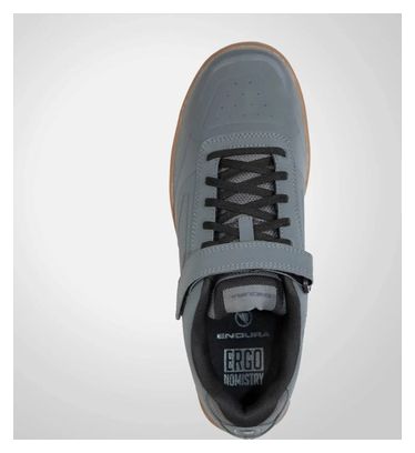 Endura Hummvee Clipless Gray Flat Pedal MTB Shoes