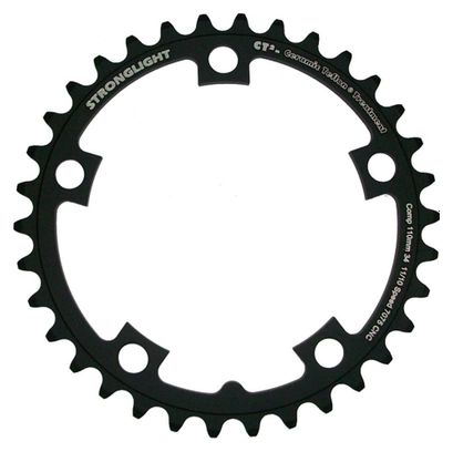 Stronglight Innenschale Typ S CT2 Double 10 / 11V Schwarz