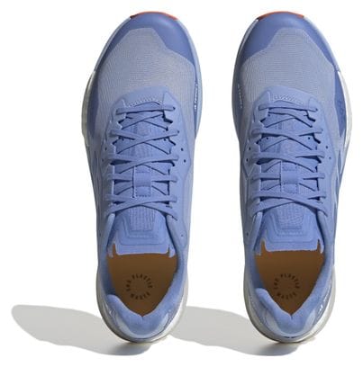 adidas Terrex Agravic Ultra Blue Orange Trail Shoes