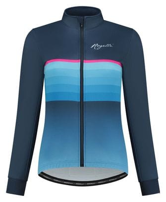 Veste Velo Hiver Rogelli Impress II - Femme - Bleu/Rose