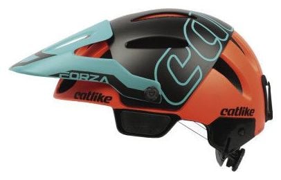 Casque FORZA 1.2 Bleu-ORANGE-Noir WHITOUT CHIN PROTEC