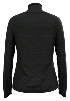 Damen Pullover 1/2 Zip Odlo Millennium Element Black