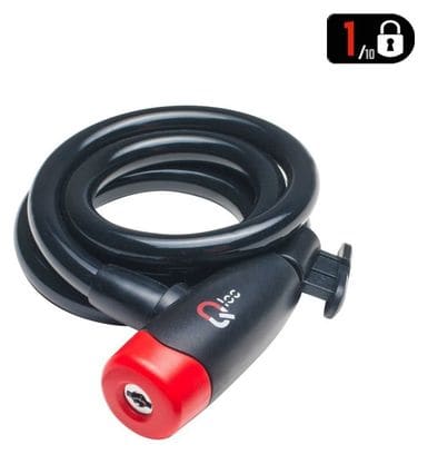 Qloc Security SPK-8-150 Cable Lock | 8 x 1500 mm + Support