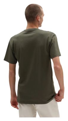 Vans Left Chest Logo Khaki Short-Sleeve T-Shirt