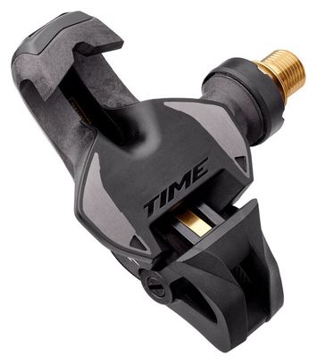 Time XPRO 12 SL Clipless Pedals | Q-factor 53 mm (Regular) Carbon Black Gold