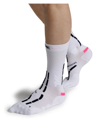 Chaussettes X-Socks Trail Anatomix Crew Blanc/Noir