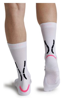 Chaussettes X-Socks Trail Anatomix Crew Blanc/Noir