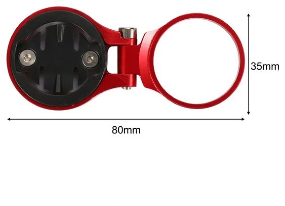 Support compteur vélo compatible avec Garmin  Bryton  Cateye