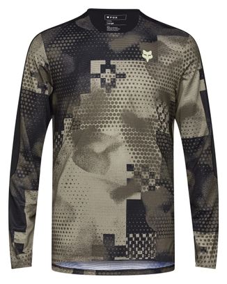 Fox Flexair Ascent Pulse Beige Langarmtrikot