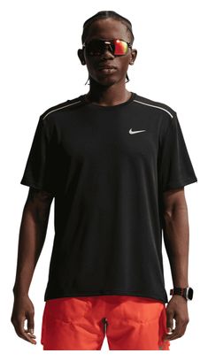 Maglia a maniche corte Nike Miler nera da uomo