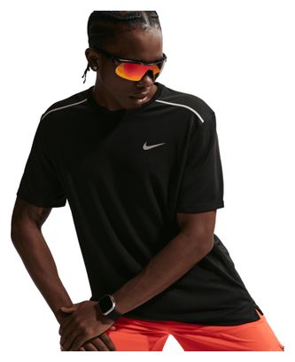 Maglia a maniche corte Nike Miler nera da uomo