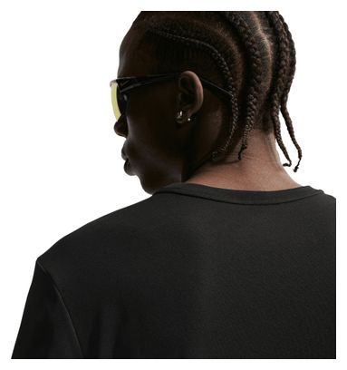 Maglia a maniche corte Nike Miler nera da uomo