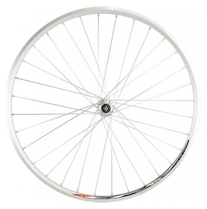 Roue route 700 ar blocage rl a visser 5/6/7v jante argent mach1