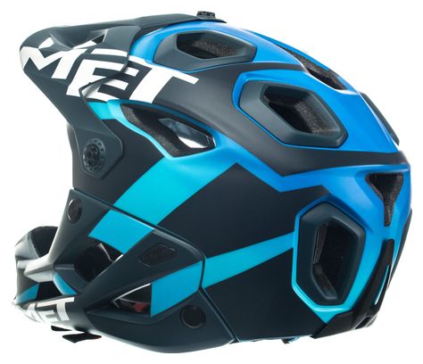 Casco MET PARACHUTE Blu
