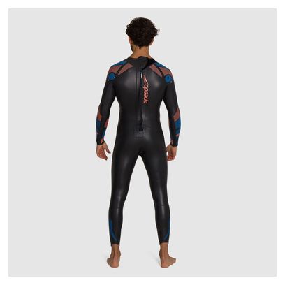 Abito da uomo Speedo Proton Fullsuit Nero Blu