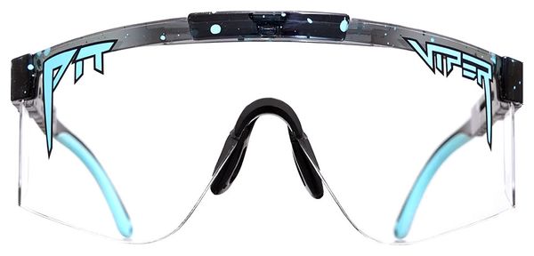 Pit Viper The All Nighter 2000s Sunglasses Black/Clear