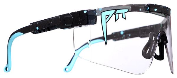 Pit Viper The All Nighter 2000s Sunglasses Black/Clear
