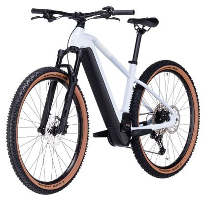 VTT Électrique Semi-Rigide Cube Reaction Hybrid Pro 500 Shimano Deore 11V 500 Wh 29'' Blanc Flash
