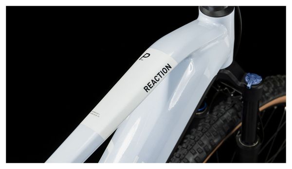 VTT Électrique Semi-Rigide Cube Reaction Hybrid Pro 500 Shimano Deore 11V 500 Wh 29'' Blanc Flash