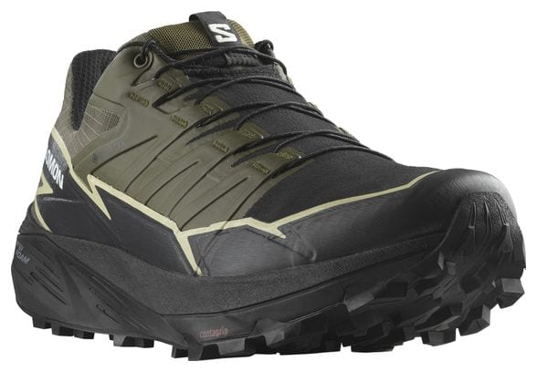 Salomon Thundercross Gore-Tex Khaki/Black Trail Shoes