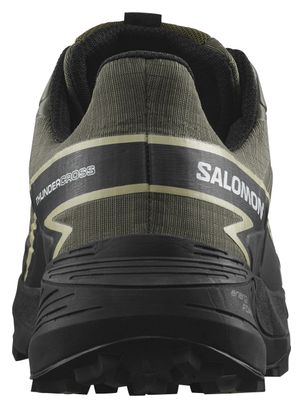 Salomon Thundercross Gore-Tex Khaki/Zwart Trailschoenen