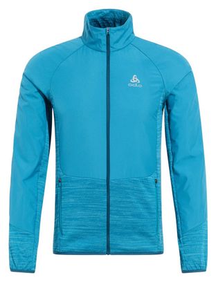 Veste Hybride Odlo Run Easy Warm Bleu