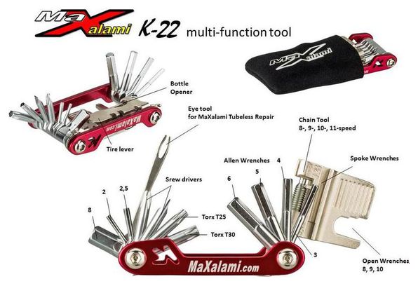 Strumenti MaXalami Multi Tool K-22