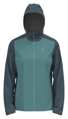 Odlo Aegis 2.5L Women's Waterproof Jacket Grey/Blue
