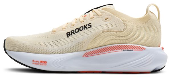 Chaussures Running Brooks Adrenaline GTS 25 Beige/Orange Homme
